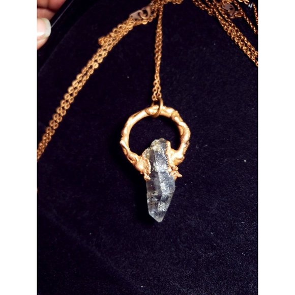 Phantom ghost Quartz Necklace - Picture 4 of 12
